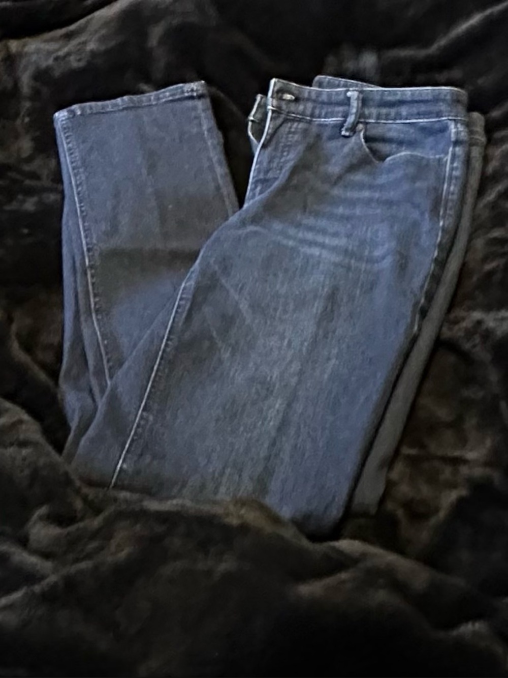 Talbots size 8 dark blue jeans (M33)